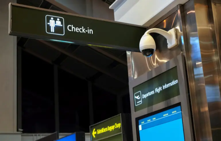 monitored CCTV system Melbourne Airport