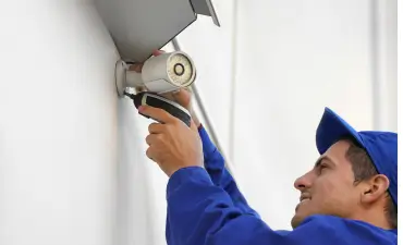 Expert alarm system technicians working in Melbourne Airport