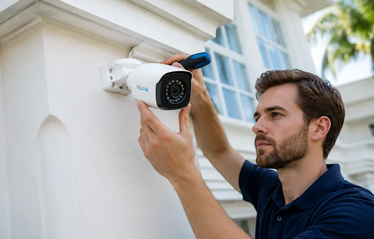 monitored CCTV system Reservoir