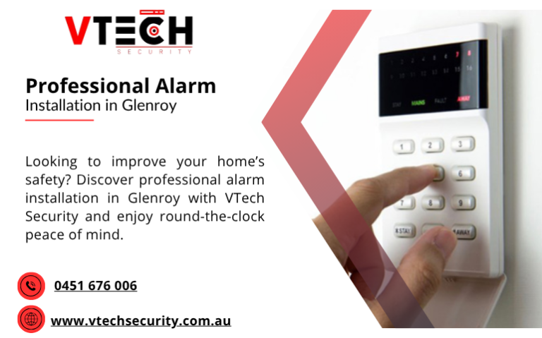 Professional Alarm Installation in Glenroy